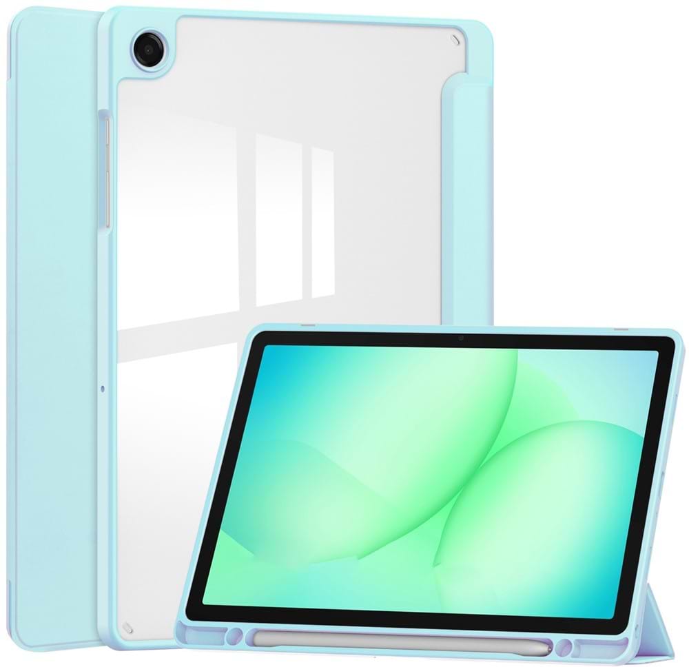 Чохол для планшета BeCover Soft Edge TPU з кріпленням for Samsung Galaxy Tab A11 Plus SM-X236B 11" Light Blue (715570)